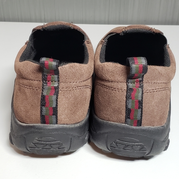 State Street Men\'s Suede Slip-On Mocs, Sz 8, Cocoa Color main image 8